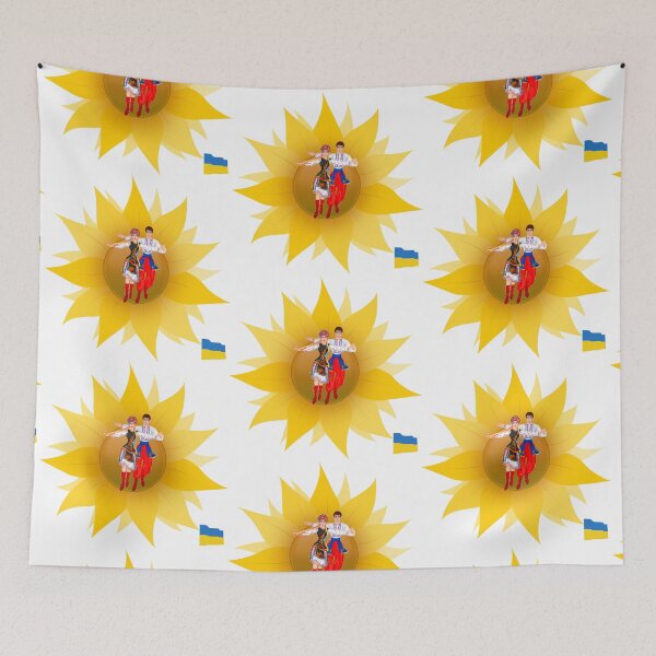 Item preview, Ukraine Hopak Sunflower - Слава Україні designed and sold by Dancersrule4.