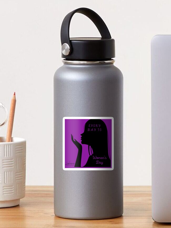 Thumbnail 1 of 3, Sticker, EVERY DAY IS WOMEN'S DAY BY YANNIS LOBAINA designed and sold by YANNIS LOBAINA.