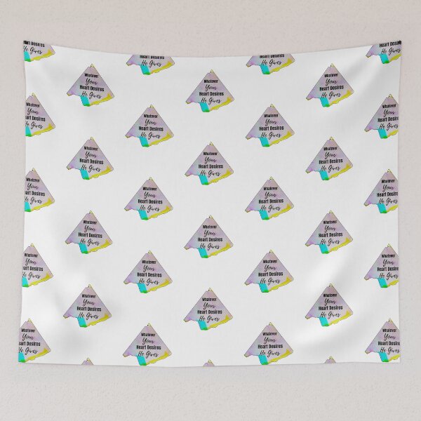 Item preview, Whatever Your Heart Desires He Gives designed and sold by BibleTea.