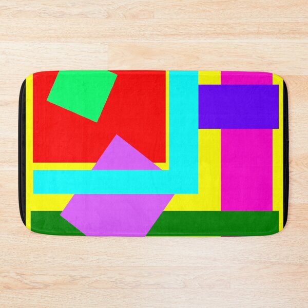 Item preview, Colors: bright colors, square, diamond,and rectangle shapes, gift idea, decor, accent piece, home, office, work space, birthday designed and sold by Becky Hunter.