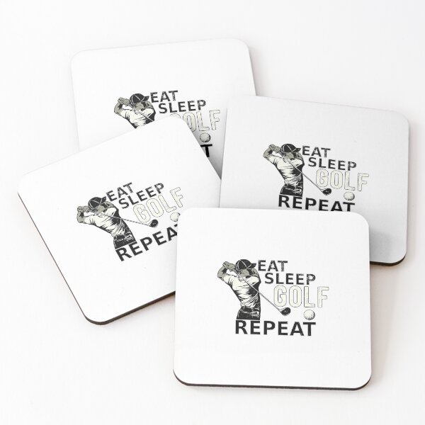Item preview, Eat Sleep Golf Repeat designed and sold by SweetThreads79.