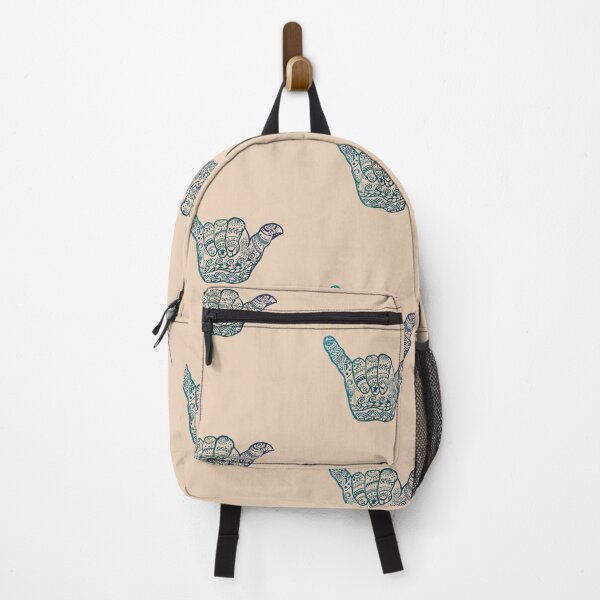 Item preview, Blue Hawaiian Tribal Shaka - Hang Loose Distressed designed and sold by sunnthreads.