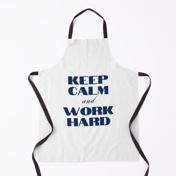 Item preview, Keep Calm & Work Hard | Keep calm stay focused and work hard designed and sold by YourMinimalist-.