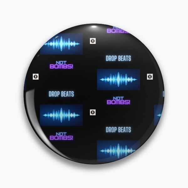 Item preview, Drop Beats Not Bombs!~Support Ukraine designed and sold by ForscarlettPub.