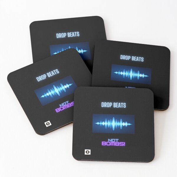 Item preview, Drop Beats Not Bombs!~Support Ukraine designed and sold by ForscarlettPub.