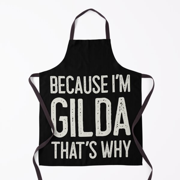 Item preview, Because I’m Gilda That’s Why Funny Personalized Name designed and sold by MariosNydras.