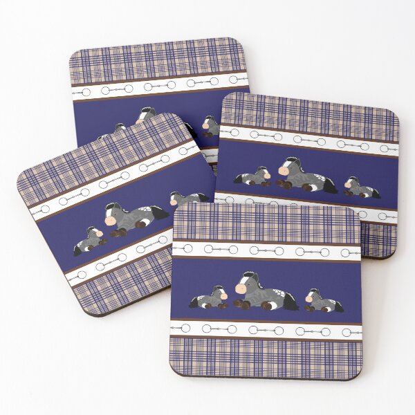Item preview, Baker Plaid with Appaloosa Horses designed and sold by KColbyStudios.