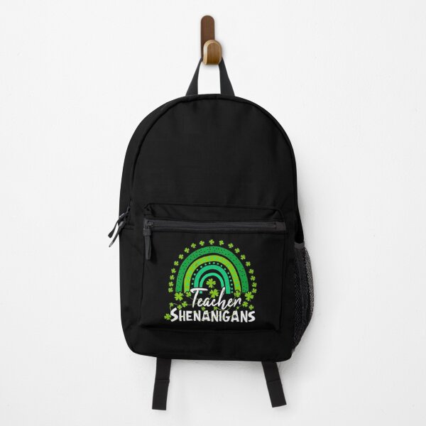 Item preview, Teacher Shenanigans St Patricks Day Cute Rainbow Shamrocks Design designed and sold by ZETTIF ⭐⭐⭐⭐⭐.