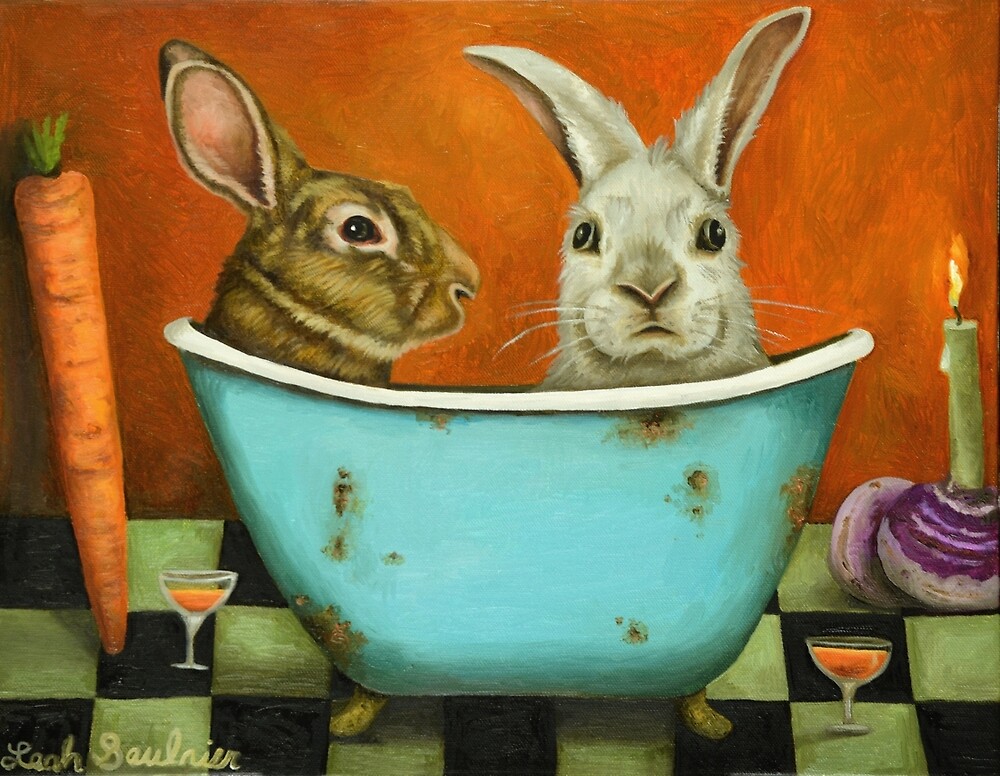 "Tale Of Two Bunnies" By LeahSaulnier | Redbubble