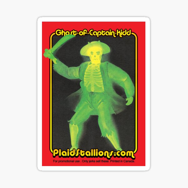 Fighting Furies Ghost of Captain Kidd Sticker
