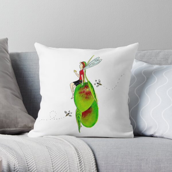 Mango Break Throw Pillow
