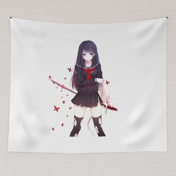 Item preview, Anime Girl Manga, anime girl, black Hair,  designed and sold by Shop-ArtGallery.