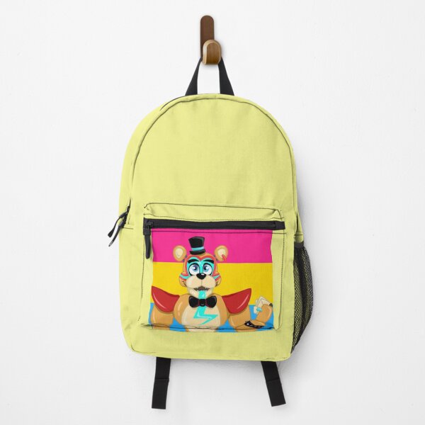 Item preview, FNAF Security Breach Glamrock Freddy Fazbear Pansexual Pride Halfbody designed and sold by IzzyFP-Designs.