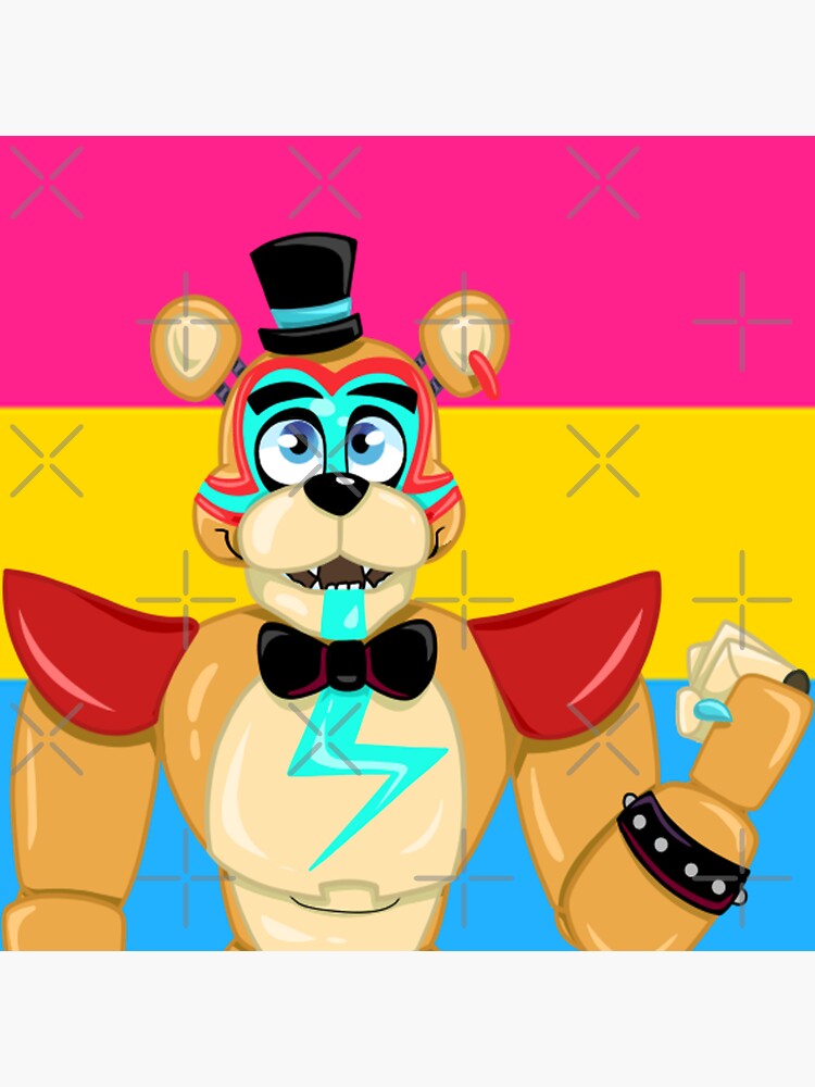 Glamrock Freddy- Freddy fazbear fnaf- Fnaf security breach fanart |  Greeting Card