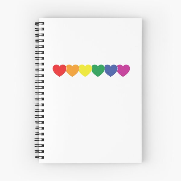 Item preview, Rainbow Hearts, LGBT Pride designed and sold by Wanderlust-Co.