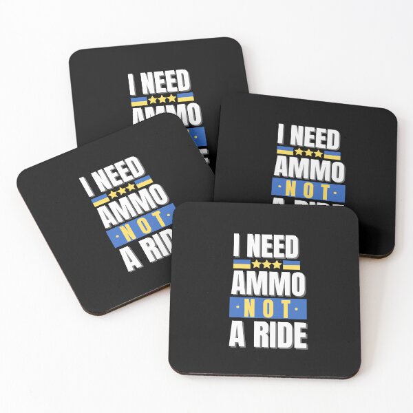Item preview, I Need Ammo Not A Ride Stand with Ukraine Design designed and sold by podguy.