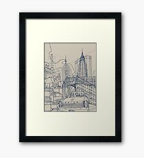 New York! Framed Print
