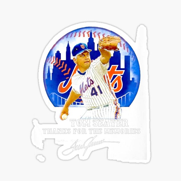 Tom Seaver Patch 41 Memorial Baseball Jersey Patch New York Mets The  Franchise 