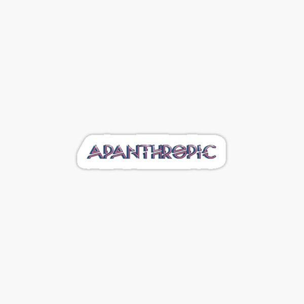 Language Art - Apanthropic Sticker
