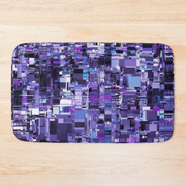 Item preview, Ultraviolet cyberpunk glitch camo pattern designed and sold by outkast-oasis.