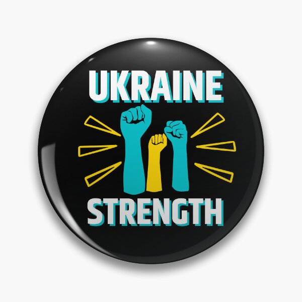 Item preview, I stand with UKRAINE T SHIRT / UKRAINE STRONG T SHIRT designed and sold by JAdotdotDesigns.