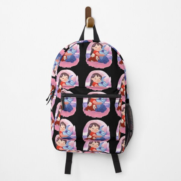 Vista previa del artículo con la obra «Lilo & Stitch Abrazo Acuarela», diseñado y vendido por SelindaWorld.