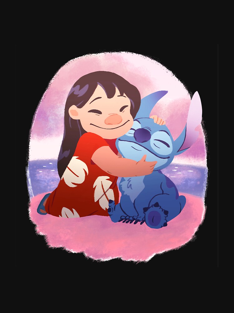 Lilo Stitch Hug Art Print for Sale by emroccs