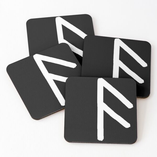 Item preview, White Ansuz Rune - Paintbrush Style designed and sold by Diverlier.