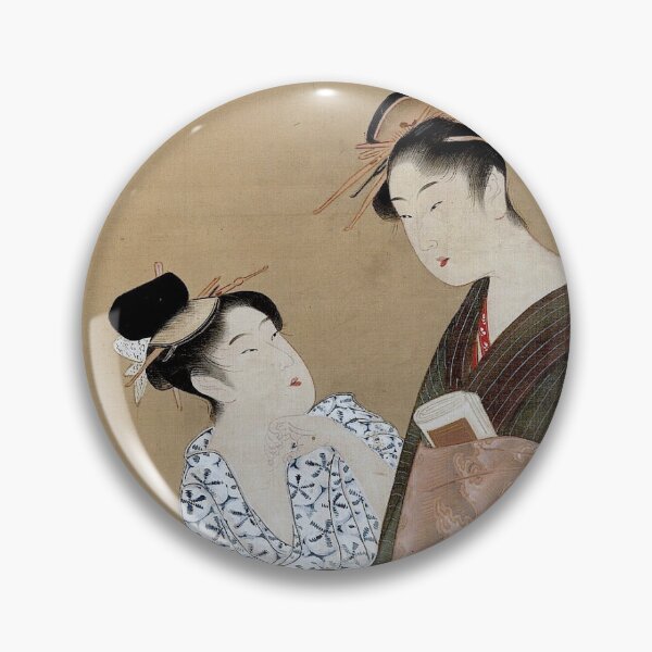 Item preview, Woman and Attendant ca. 1795 Utagawa Toyokuni I Japanese |  designed and sold by Atomiccat.