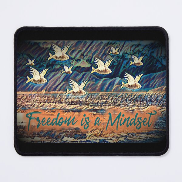 Item preview, Freedom is a Mindset, Jaded Hunter  designed and sold by JadedHunter.