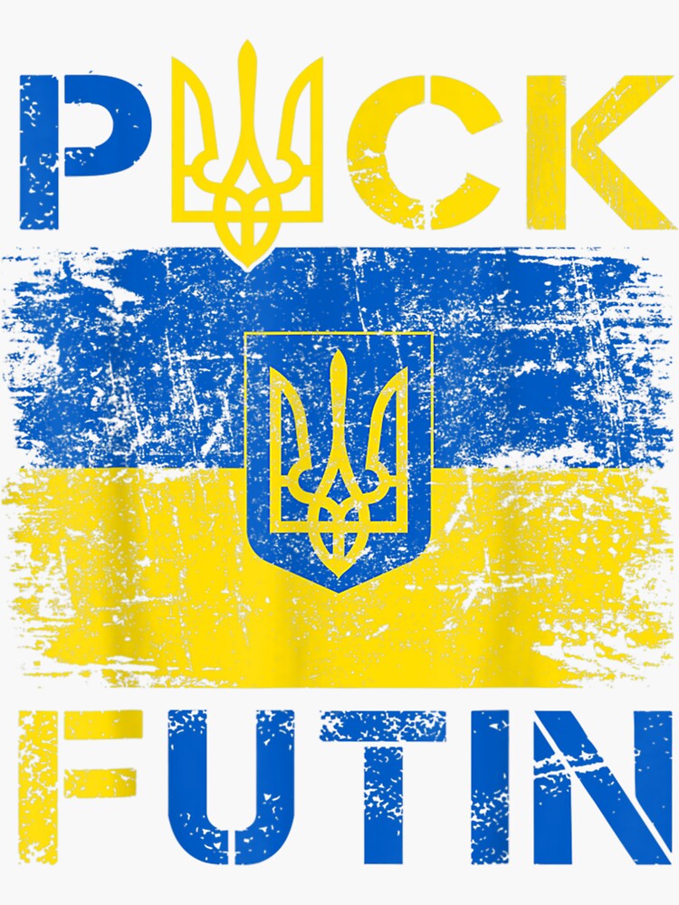 Puck Futin Meme I Stand With Ukraine Ukrainian Lover Support - Foto 9