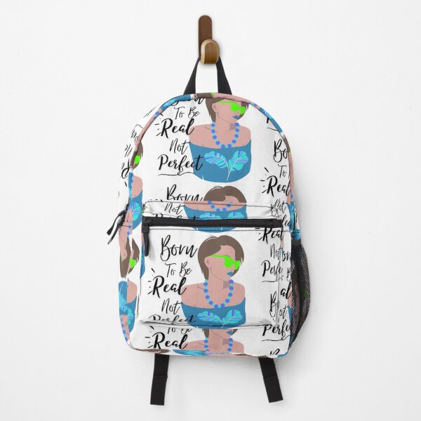 Item preview, You were born to be real not perfect | born to be real not perfect | perfectionist designed and sold by Vicsdesignsart.