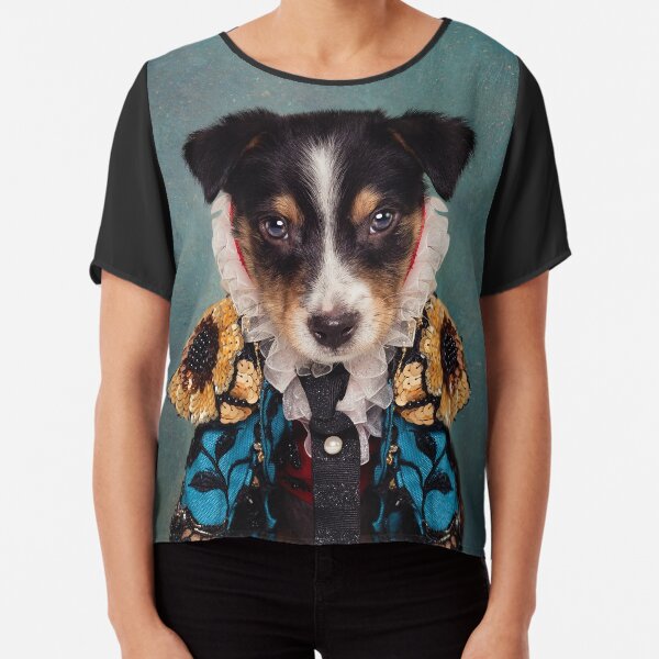 Shelter Pets Project - Loki (Blue) Chiffon Top