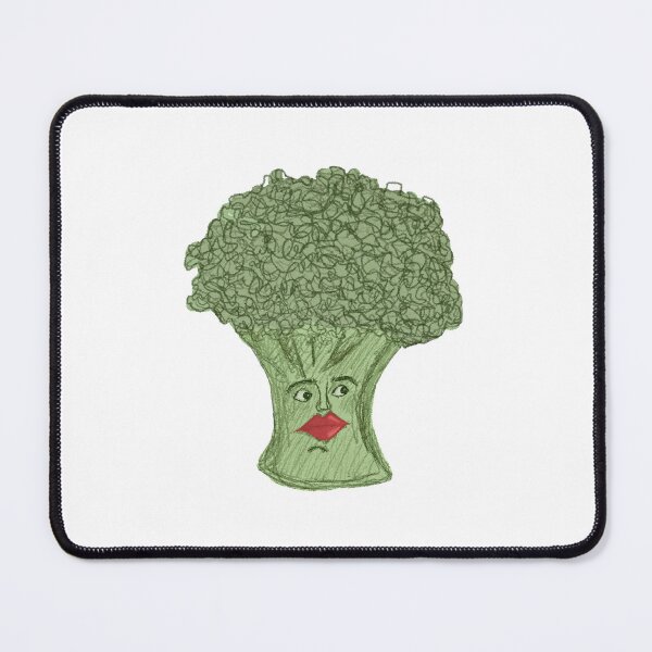 Item preview, yassified broccoli designed and sold by StickersBruh.