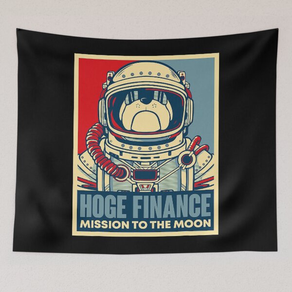 Item preview, Hoge Finance Astronaut Mission To The Moon Hogecoin designed and sold by shannange.