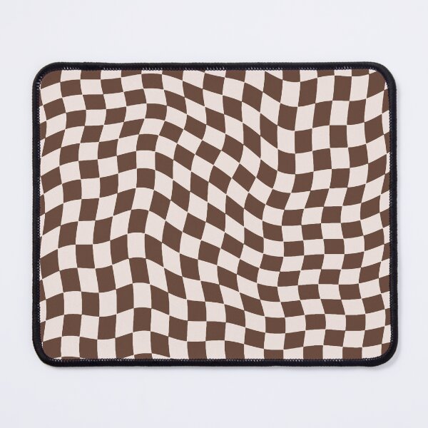 Item preview, Retro Wavy Checkered Pattern designed and sold by ind3finite.