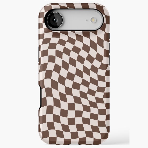 Retro Wavy Checkered Pattern