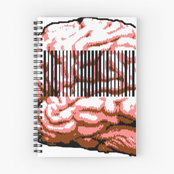 Item preview, Digital 8-bit Barcode Brain designed and sold by outkast-oasis.