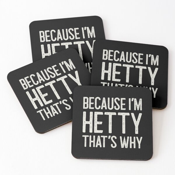 Item preview, Because I’m Hetty That’s Why Funny Personalized Name designed and sold by MariosNydras.