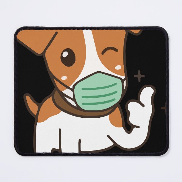 Item preview, Dog Face Mask Covid 19 Coronavirus T-Shirt designed and sold by krysteenp1302.