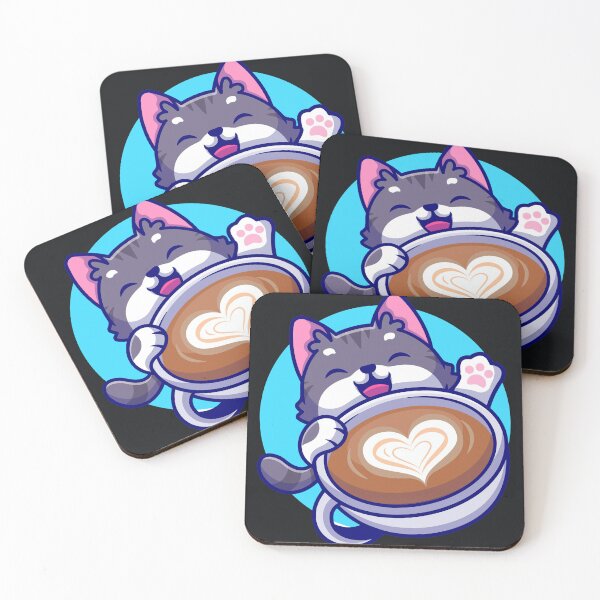 Item preview, Cat Drinking Boba Milk designed and sold by XBdesigner.