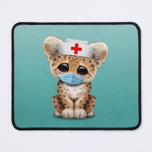 Item preview, Cute Leopard Cub Nurse designed and sold by JeffBartels.