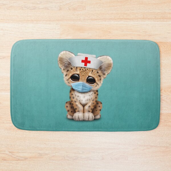 Item preview, Cute Leopard Cub Nurse designed and sold by JeffBartels.