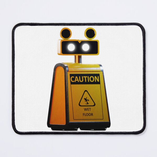 Item preview, Wet Floor Sign Bot designed and sold by AirbrushUSAss.