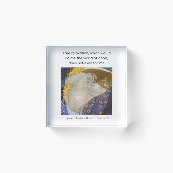 Item preview, Gustav Klimt, Danaé, 1907 designed and sold by Michael Dietrich.