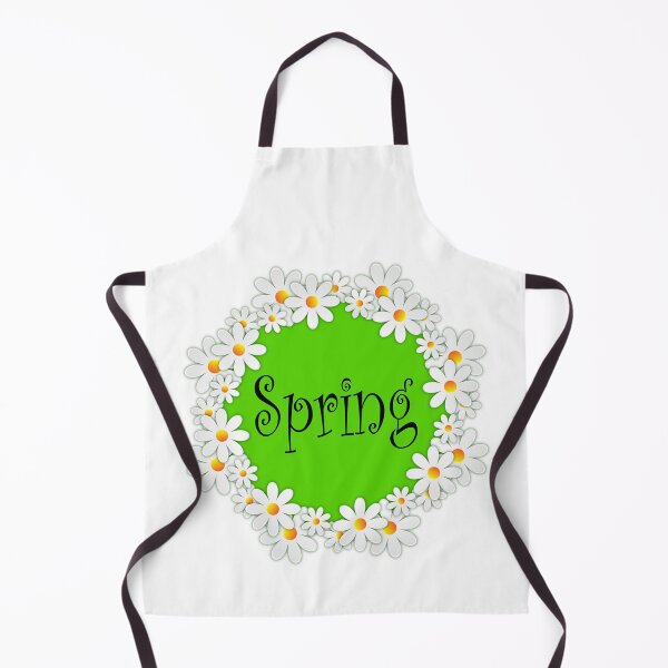 Item preview, Spring: circle of daisies, light green center, Spring, gift idea, decor, accent piece, cheerful, pretty designed and sold by Becky Hunter.