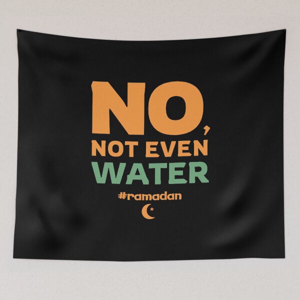 Item preview, funny fasting quote - ramadan quotes 2 designed and sold by EfenDesign.