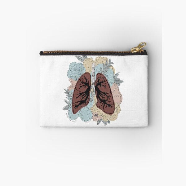 Item preview, Pastel Lungs with Flowers Sticker designed and sold by llmdesigns.
