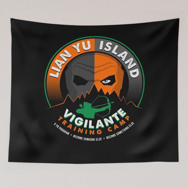 Item preview, Vigilante Training Camp Racerback Tank Top designed and sold by UtaKruse.