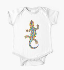Vivid Barcelona Stadt Eidechse Baby Body Kurzarm